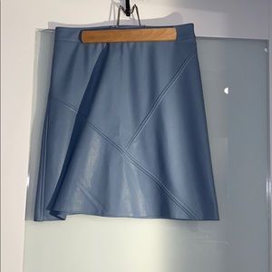 Mod blue skirt from Zara